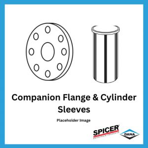 Spicer SVL Dana SDFY1310D60/5016663 Companion Flange And Cylinder Sleeves