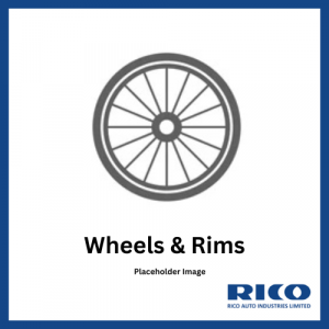 RICO AM-BA-118 Rear Alloy Wheel for Platina/Discover (Black)
